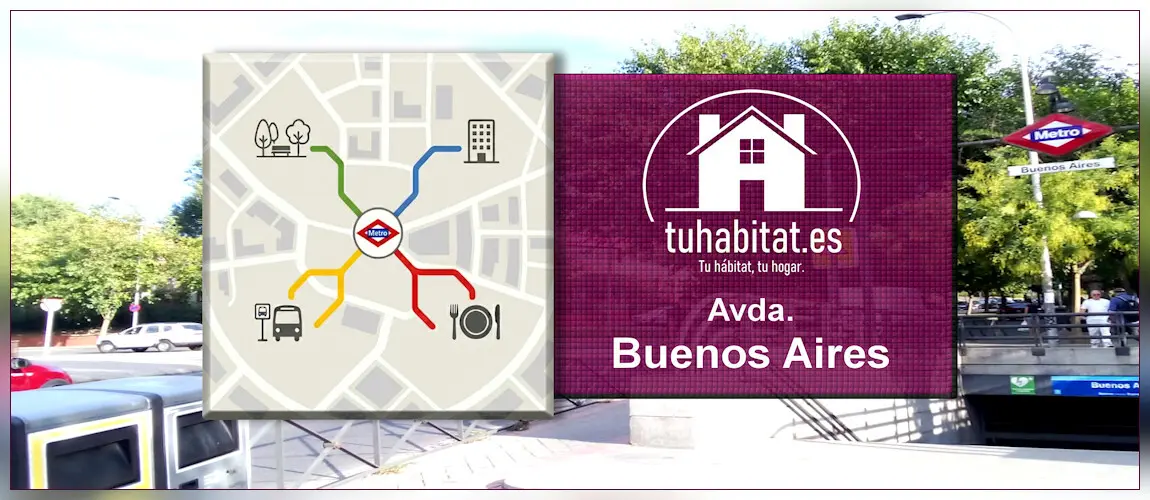 Asesores inmobiliarios de Tu Hábitat para ayudar a los vendedores en la zona Avda. Buenos Aires, Vallecas.