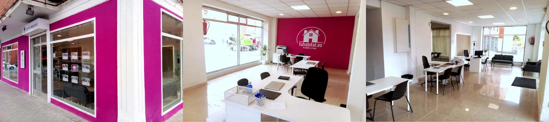 Oficinas Inmobiliaria tuhabitat.es en Calle San Claudio, 69 de Madrid